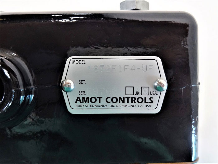 Amot Controls 1672 Pressure Sensing Valve 1672E1F4-UF