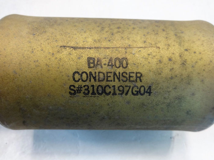 Westinghouse BA-400 Condenser, 2" NPT, Style# 310C197G04