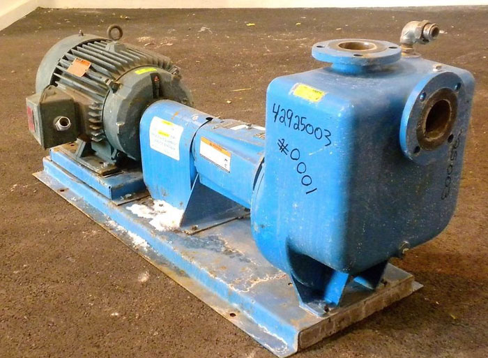 ITT Goulds Prime Line Self-Priming Centrifugal Pump, 3SS2EL, Stainless Steel