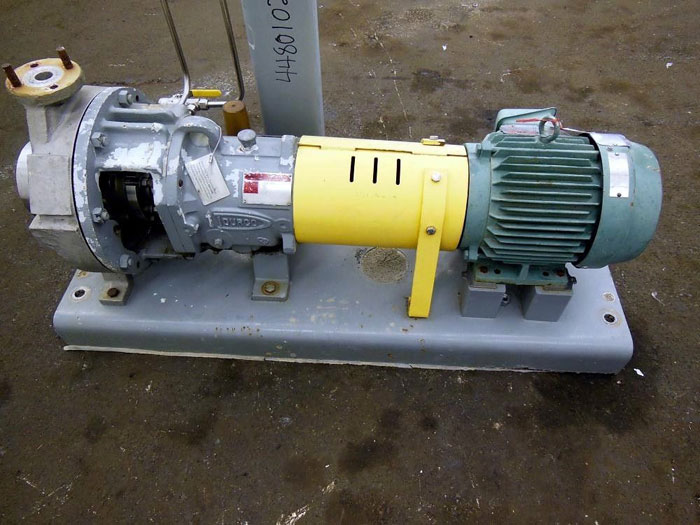 Flowserve Durco Mark 3 Centrifugal Pump, MK3 Lo-Flo, 2K2X1LF-10/8.75 OP, CD4M