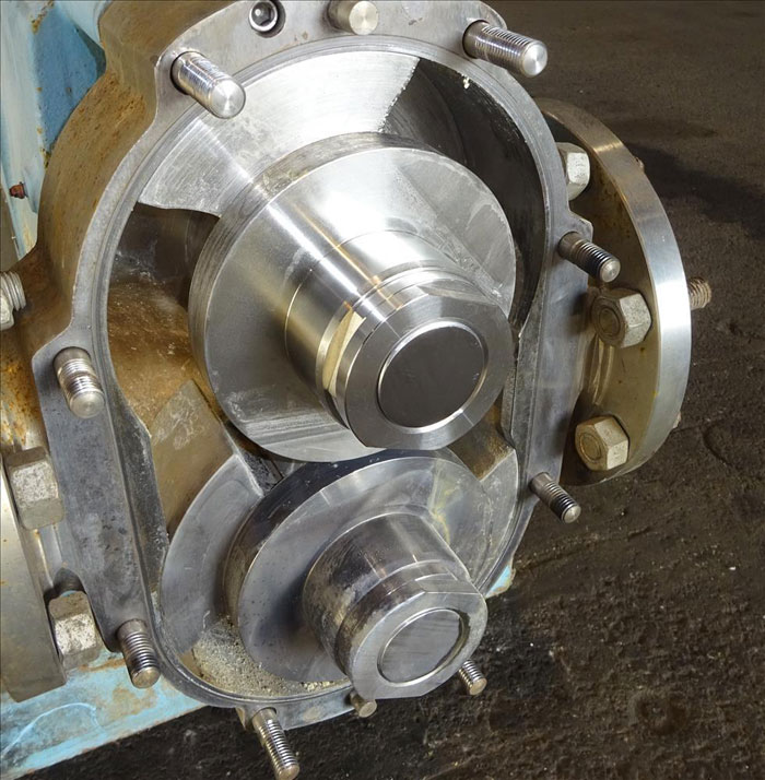 Waukesha Rotary Positive Displacement Pump, Model 320, Stainless (47384112)