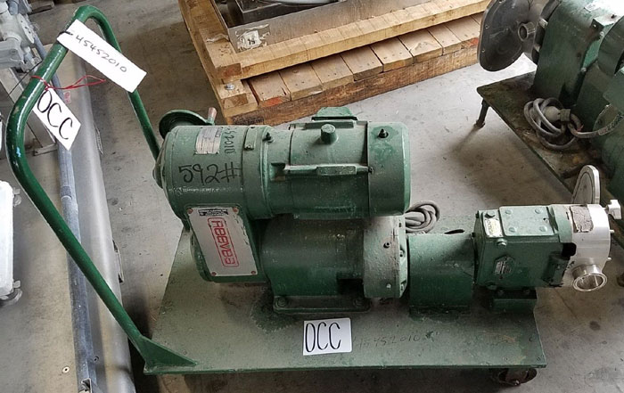 Waukesha CDL Rotary Positive Displacement Pump, Model 4050, Stainless Steel