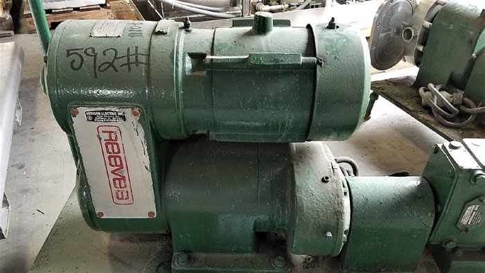 Waukesha CDL Rotary Positive Displacement Pump, Model 4050, Stainless Steel