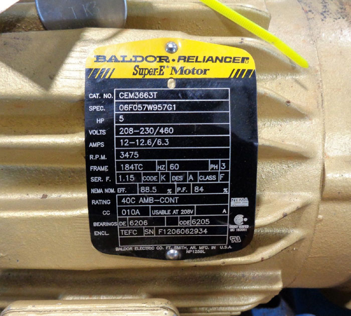 Goulds 3196 i-Frame Centrifugal Pump, Size 1.5X3-6 Ductile Iron, (48899034)