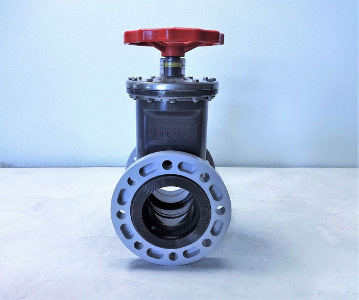 Spears 4" PVCI Flanged Gate Valve 2033-040