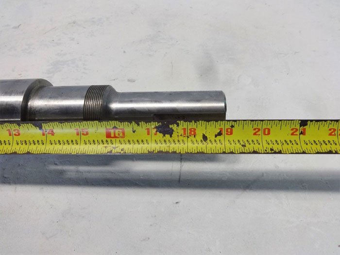 Flowserve Pump Shaft GP2, 1.5" x 19.25", Stainless Steel, #DY50462AA-ZH