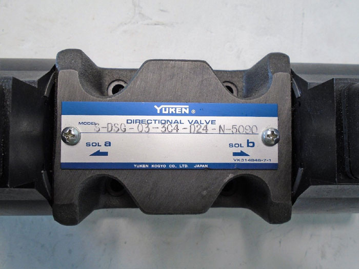 Yuken Directional Valve S-DSG-03-3C4-D24-N-5090