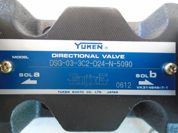 Yuken Directional Valve DSG-03-3C2-D24-N-5090