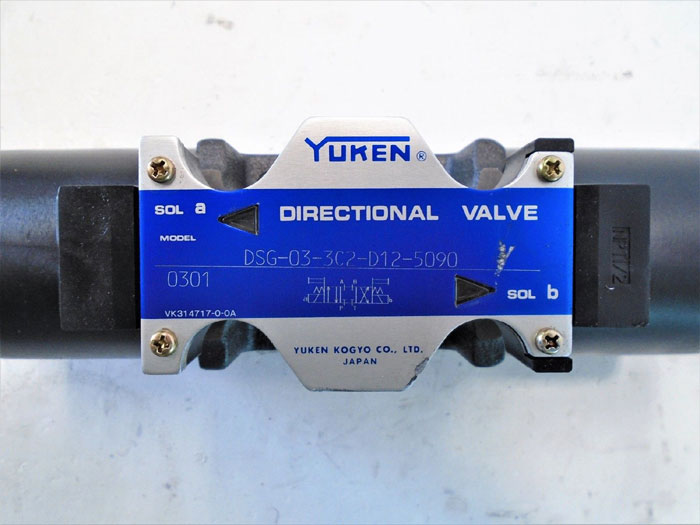 Yuken Directional Valve DSG-03-3C2-D12-5090
