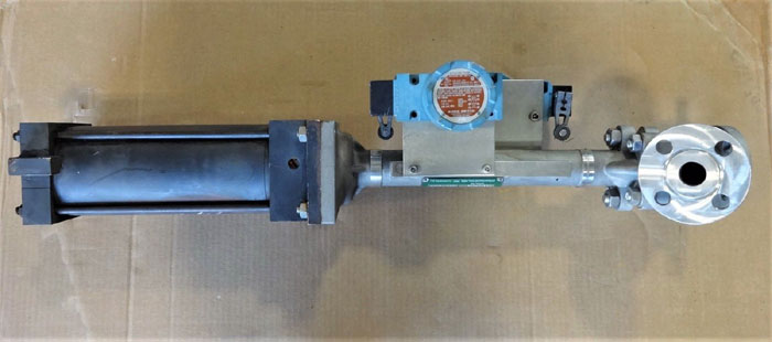 Strahman Actuated Sampling Valve, 1" 150# 316 Stainless Steel, Parker CJE2AS13C