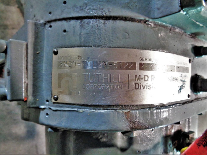 Tuthill 3" Vacuum Blower 3210-90L2Y-5122