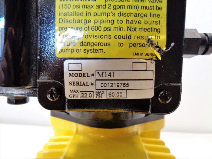 LMI Milton Roy Series M Metering Pump M141