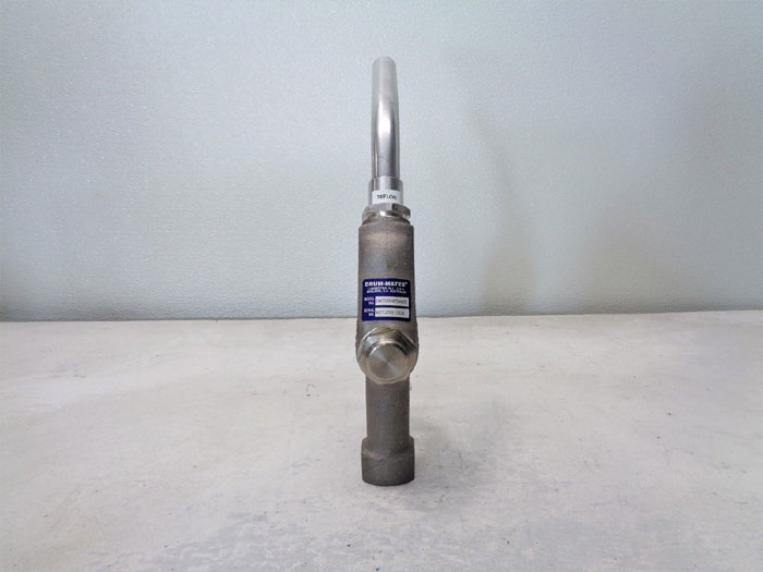 DrumMates 1" Xtreme Duty Hand Nozzle, SSALTFE, Model DM700HFRAMT