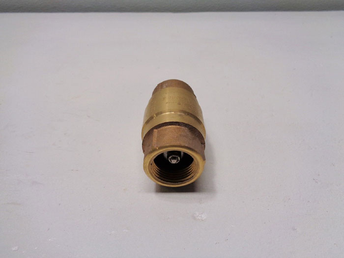 Strataflo 1" FNPT Check Valve No. 375 200LB Bronze w/ Rubber Poppet *Lot of (5)*