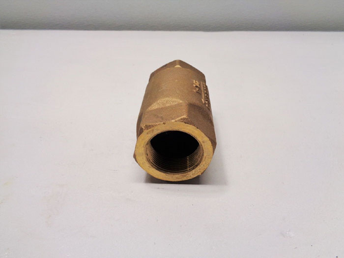 Apollo Conbraco 1-1/2" FNPT In-Line Ball Cone Check Valve, Bronze *Lot of (2)*