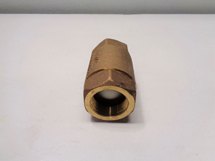 Apollo Conbraco 1-1/2" FNPT In-Line Ball Cone Check Valve, Bronze *Lot of (2)*