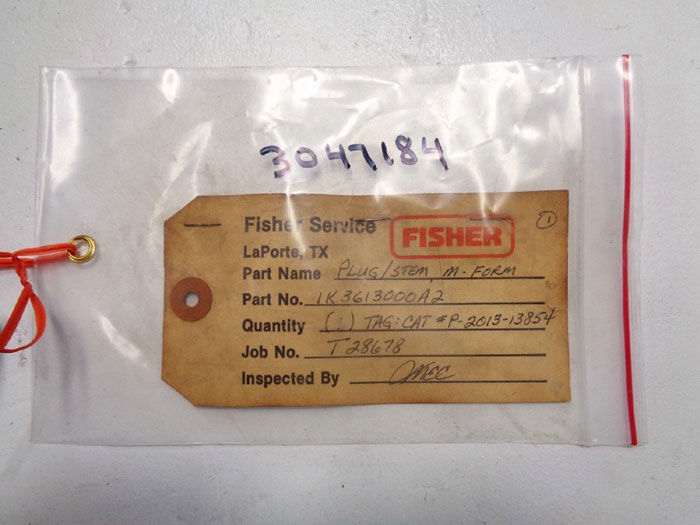 Fisher Plug Stem M-Form 1K3613000A2