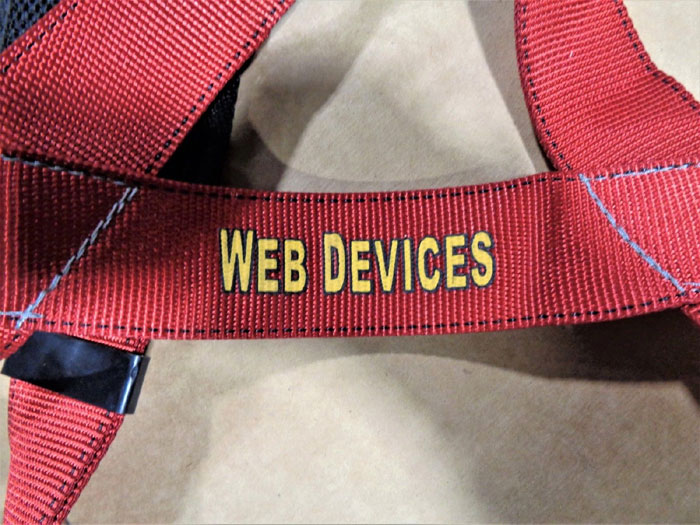 Web Devices XXL Full Body Safety Harness, 310lb Max, Poly, H535XXL *Lot of (2)*