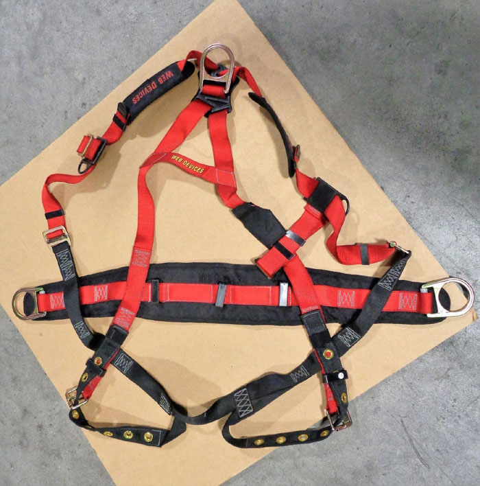 Web Devices XXL Full Body Safety Harness, 310lb Max, Poly, H535XXL *Lot of (2)*