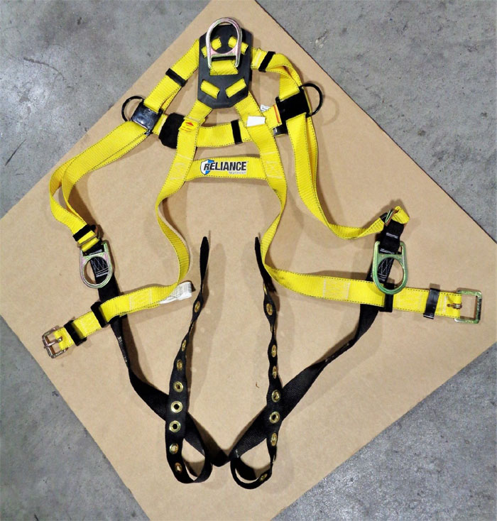 Reliance BigBoy 440lb Full Body Harness, XXXL, Polyester, 802600