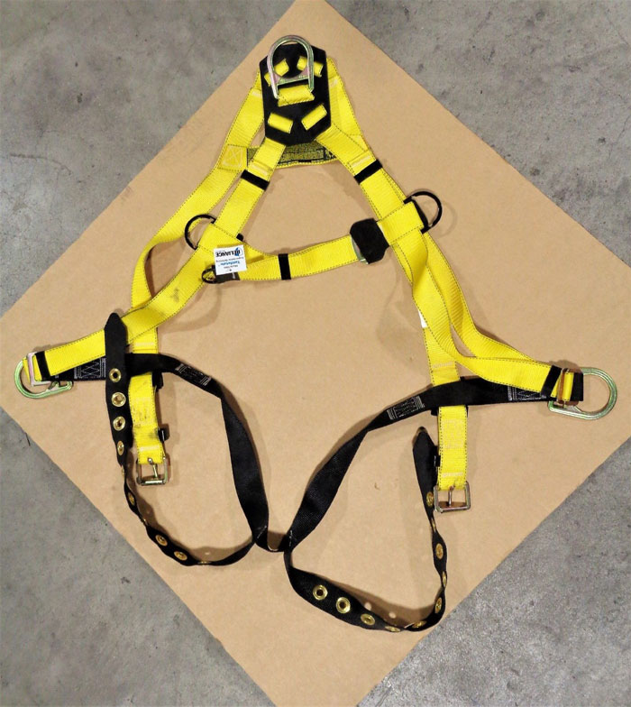 Reliance BigBoy 440lb Full Body Harness, XXXL, Polyester, 802600