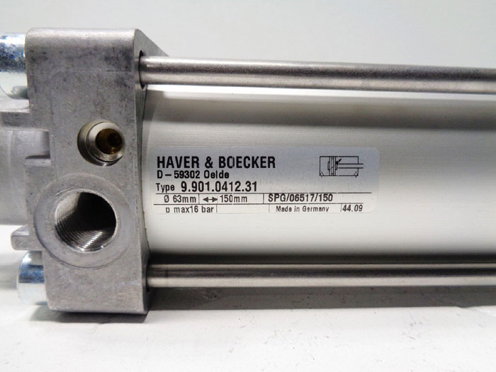 Haver Boecker Pneumatic Cylinder 9.901.0412.31