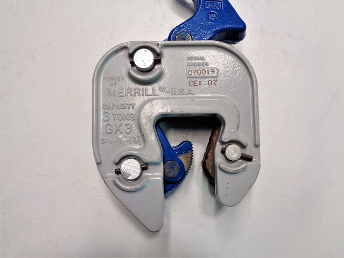 Cooper Campbell Merrill GX3 Lifting Clamp, 3 Ton Capacity