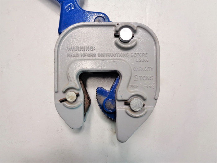 Cooper Campbell Merrill GX3 Lifting Clamp, 3 Ton Capacity