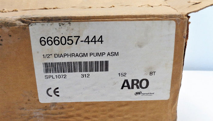 ARO Ingersoll Rand 1/2" NPT Non-Metallic Diaphragm Pump 666057-444
