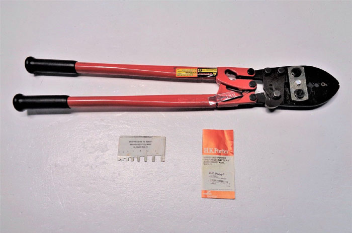 HK Porter 25" Wire Rope Ferrule Swaging Crimping Tool 0190HSL