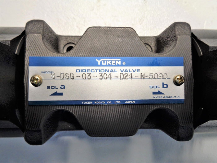 Yuken Directional Valve S-DSG-03-3C4-D24-N-5090