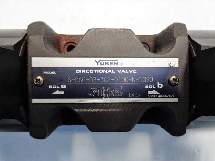 Yuken Directional Valve S-DSG-03-3C2-D100-N-5090