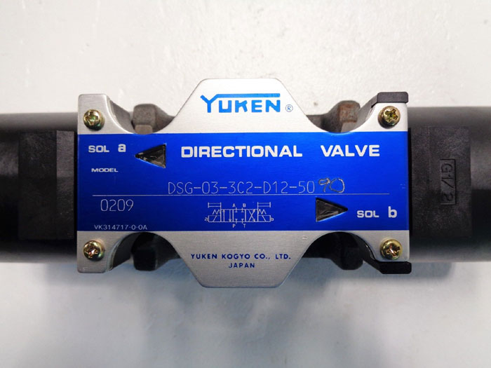 Yuken Directional Valve DSG-03-3C2-D12-5090