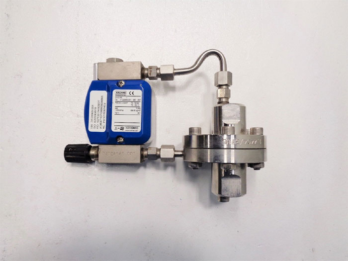 Krohne DK32/RE Variable Area Flowmeter w/ Differential Pressure Regulator