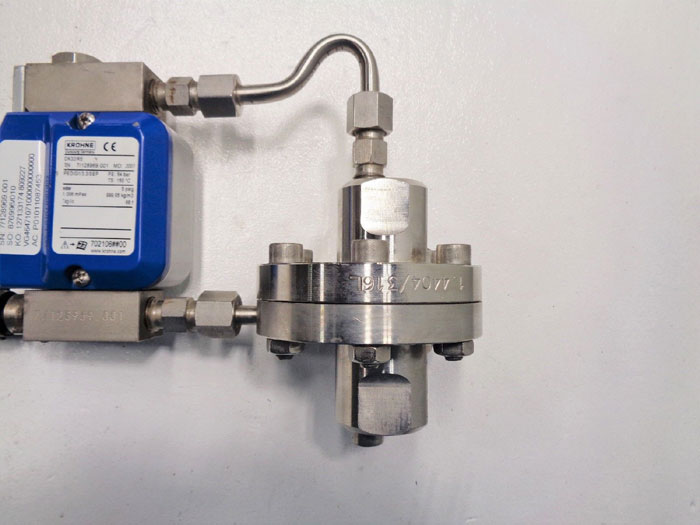 Krohne DK32/RE Variable Area Flowmeter w/ Differential Pressure Regulator