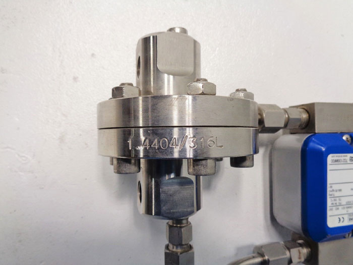 Krohne DK32/RE Variable Area Flowmeter w/ Differential Pressure Regulator