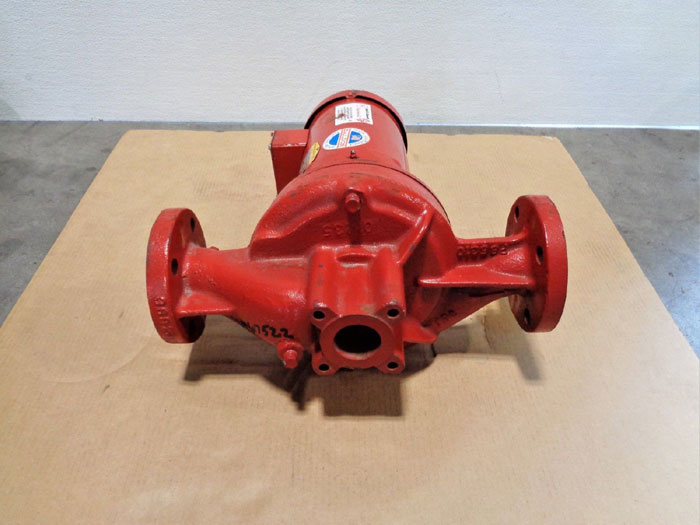 Bell & Gossett 80-2x7 Close Coupled In-Line Centrifugal Pump 6.75" Dia, 2HP