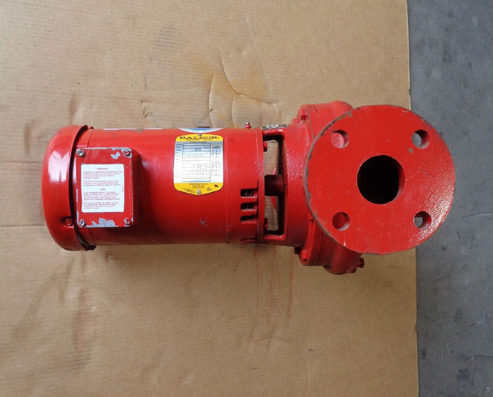 Bell & Gossett 80-2x7 Close Coupled In-Line Centrifugal Pump 6.75" Dia, 2HP