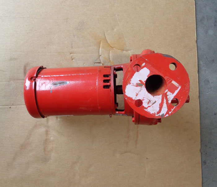 Bell & Gossett 80-2x7 Close Coupled In-Line Centrifugal Pump 6.75" Dia, 2HP