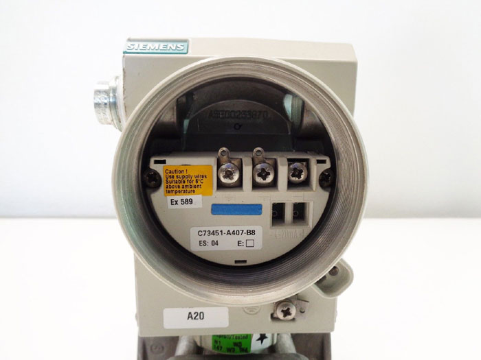 Siemens Sitrans P Pressure Transmitter 7MF4335-3FC22-1NC6-Z