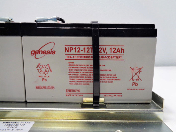 Honeywell Power Supply Battery Rack 51303948-100