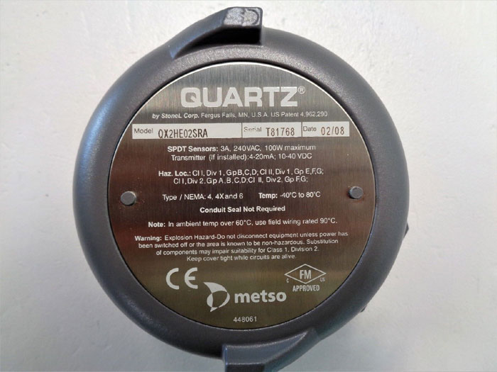 StoneL Metso Quartz Proximity Valve Position Sensor QX2HE02SRA
