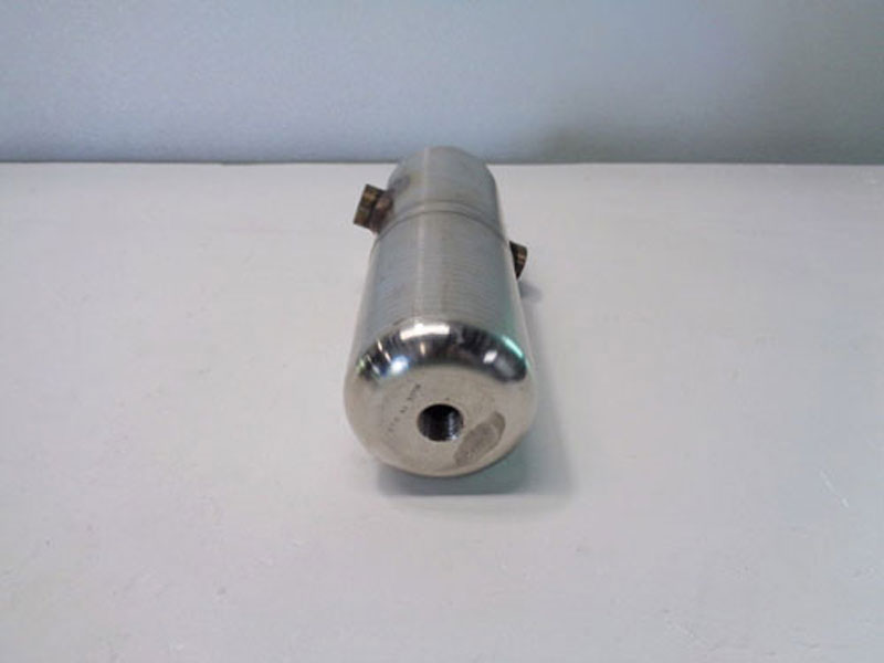 Stainless Steel Condensate Pot, 1/2" NPT, 11" Length, 4" Width, #CP3C8D