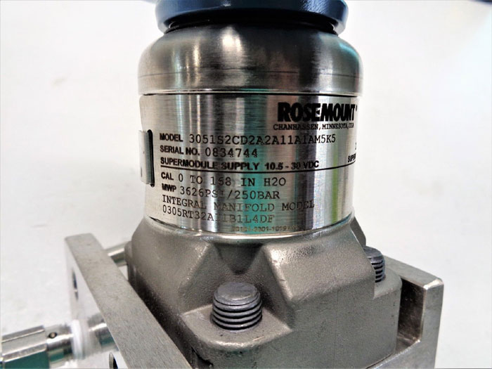 Rosemount Pressure Transmitter 3051S2CD2A2A11A1AM5K5