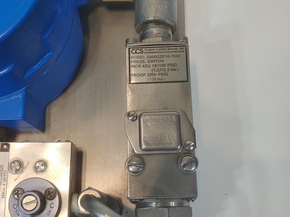 Flowserve Gas Barrier Control Panel WSA2890533