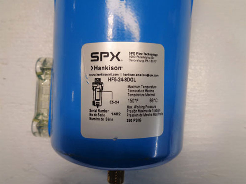 SPX Hankison Compressed Air Filter HF5-24-8DGL
