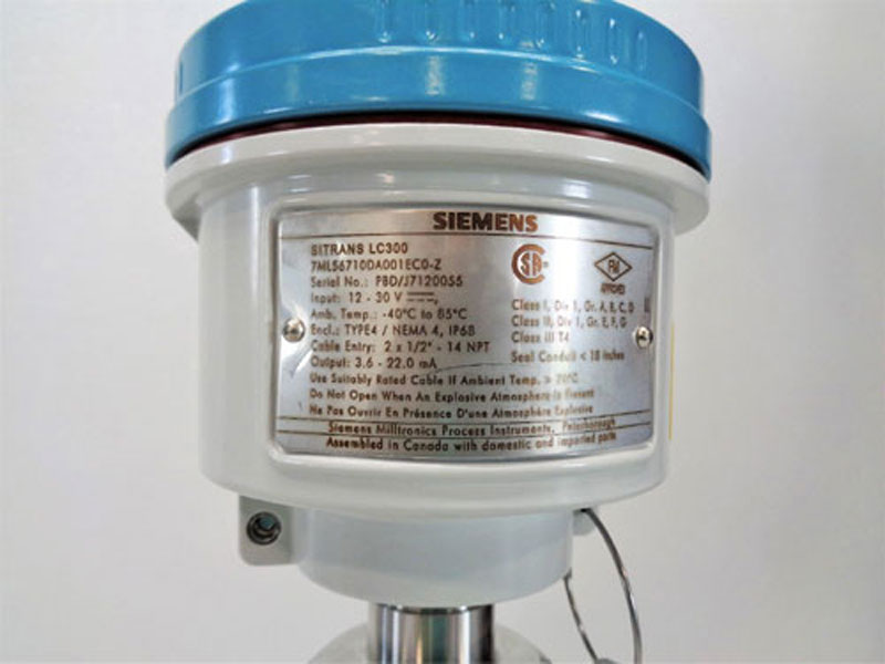 Siemens Sitrans LC300 Capacitance Level Transmitter 7ML56710DA001EC0-Z