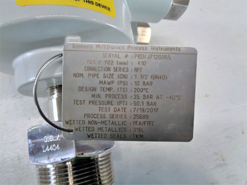 Siemens Sitrans LC300 Capacitance Level Transmitter 7ML56710DA001EC0-Z