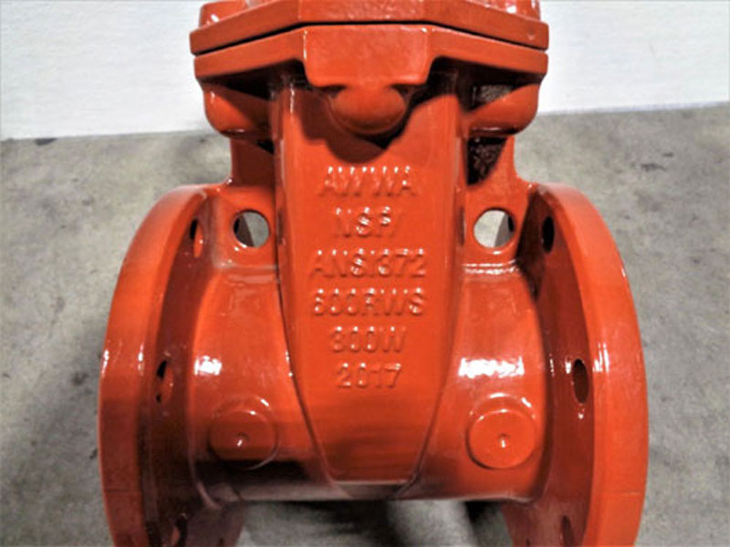 NIBCO 6" Gate Valve, Ductile Iron, Fig# F-619-RWS-HW