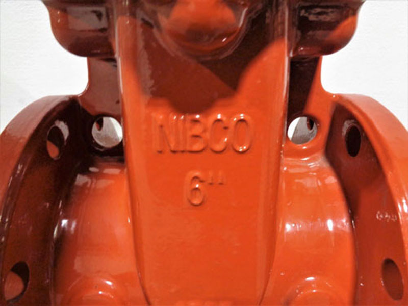 NIBCO 6" Gate Valve, Ductile Iron, Fig# F-619-RWS-HW